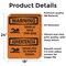Signmission Safety Culture Sign, 18 in Width, Vinyl Decal, Rectangle, Bilingual OS-2PACK-WS-D-1824-L-12844 - alternate 3